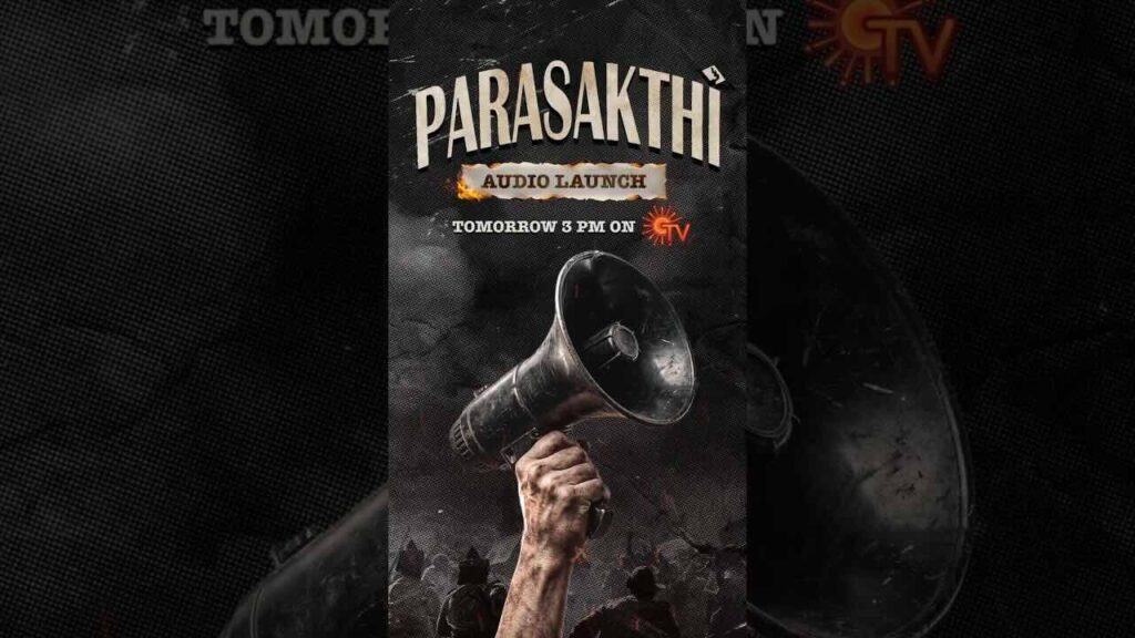 Parasakthi Audio Launch Today Full Episode | 4th January 2026 | Sun TV Shows